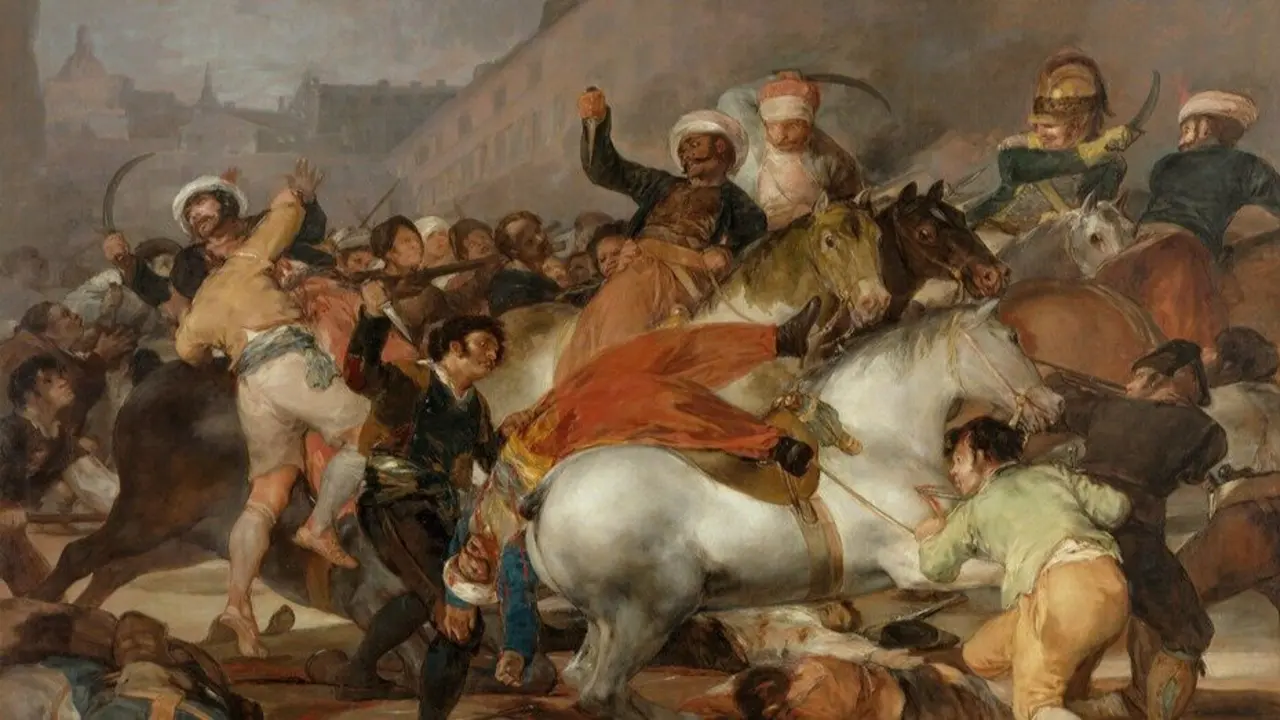 'El 2 de mayo de 1808 en Madrid' pintura de Francisco de Goya.