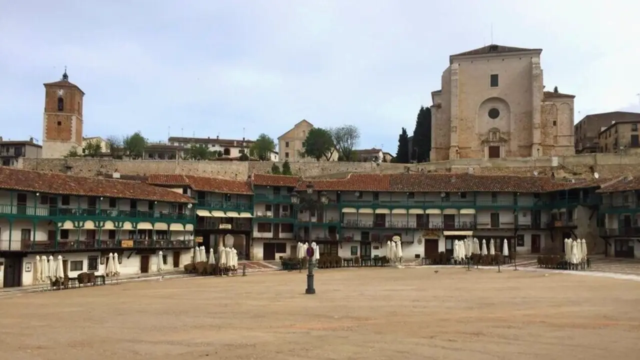 Plaza Mayor de Chinch&oacute;n. Imagen del Ayuntamiento de Chinch&oacute;n.