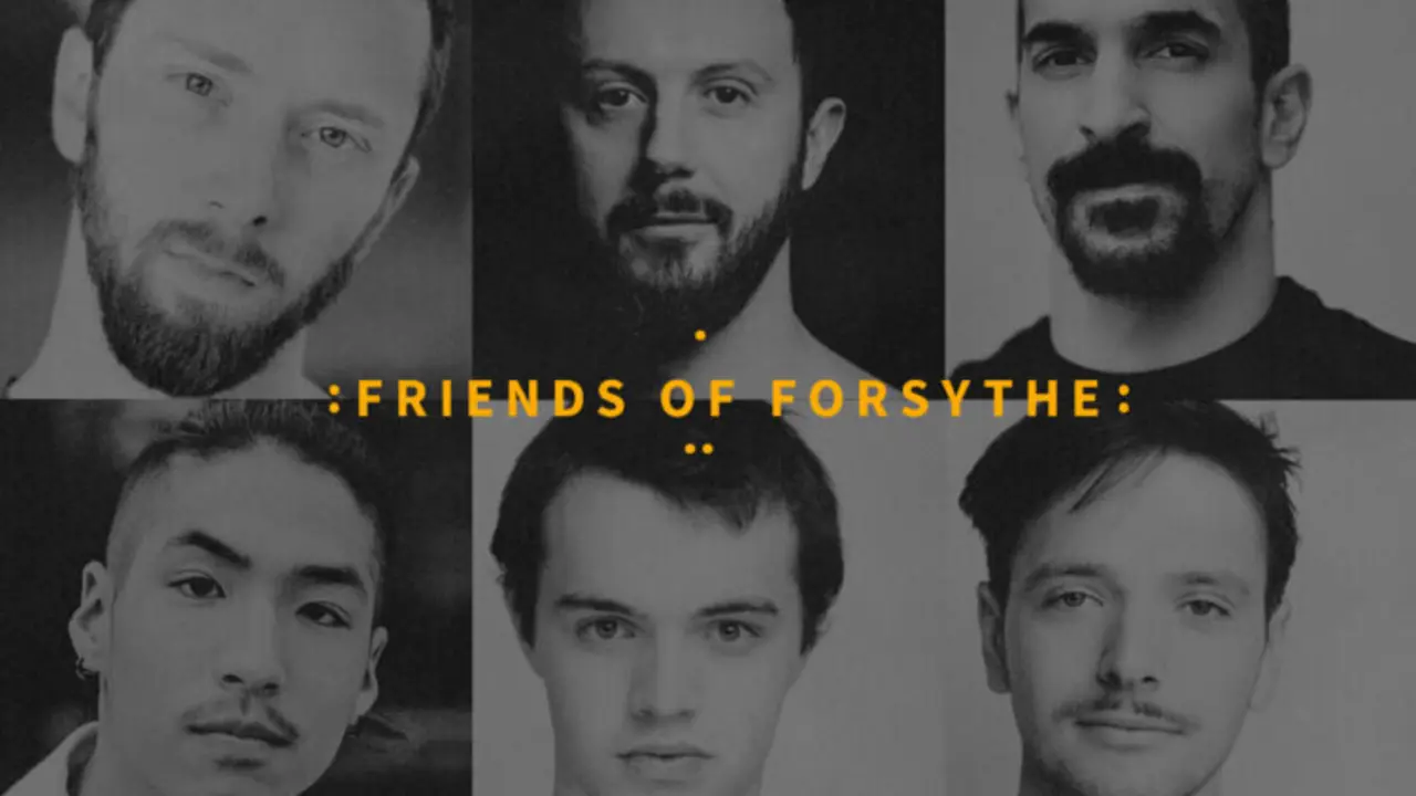Cartel de &lsquo;Friends of Forsythe&rsquo;. Imagen del Ayuntamiento de Madrid.