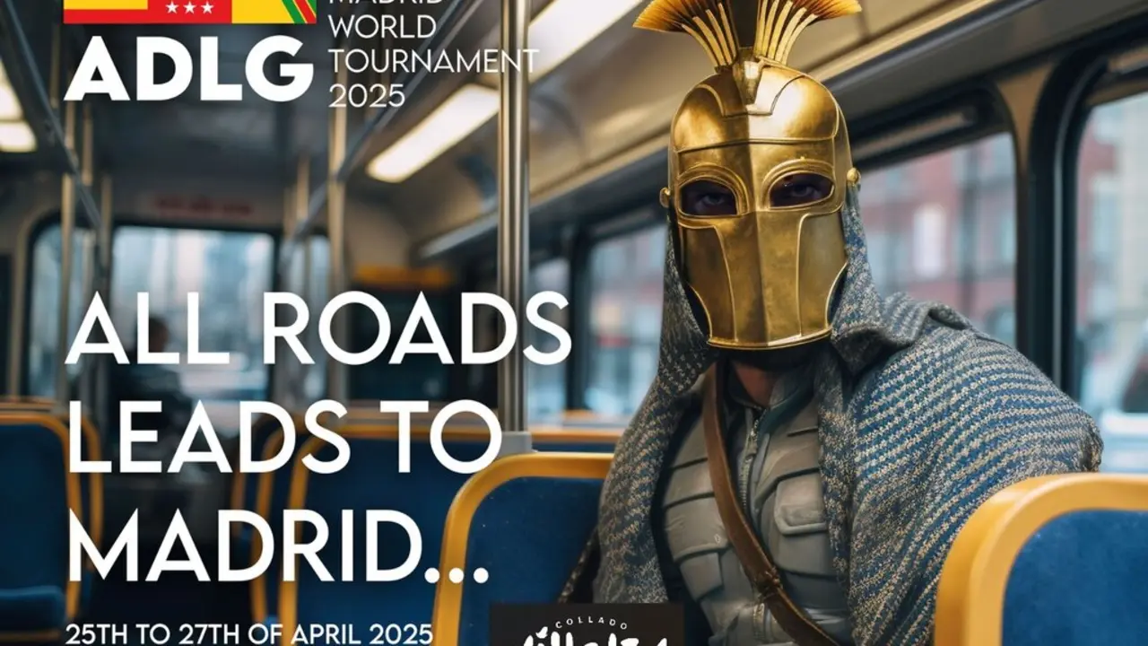 Cartel del torneo. Campeonato Mundial de ADLG 2025.