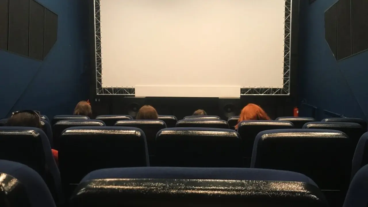 Sala de cine. Imagen de archivo.