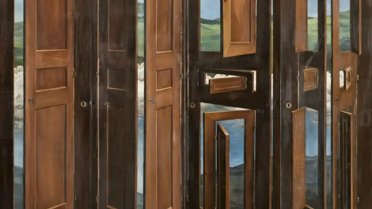 Obra promocional de la exposici&oacute;n 'Otros Surrealismos'. Imagen cedida por la Fundaci&oacute;n Maphre.