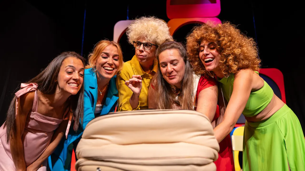 Una escena de la obra de teatro 'Madres'.