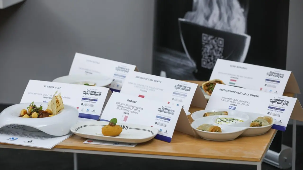 Alguna de las tapas de la Semana de la Tapa Europea. Imagen cedida por el Ayuntamiento de Alcal&aacute; de Henares.