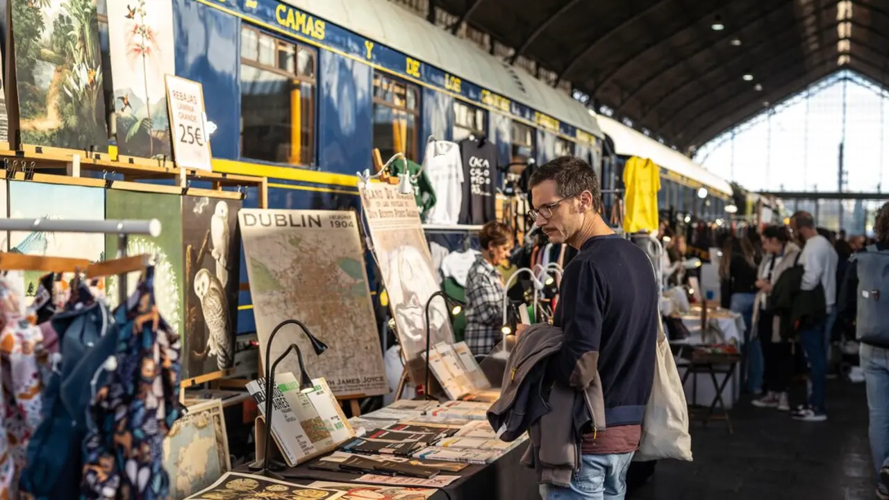 Un visitante del mercado. Foto: Mercado de Motores.