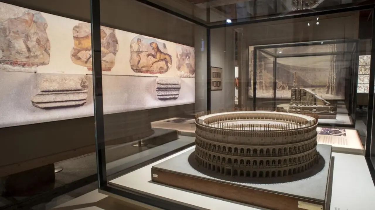 Exposici&oacute;n '&iexcl;Hispano! Gladiadores en el Imperio romano'. Imagen de la Comunidad de Madrid.