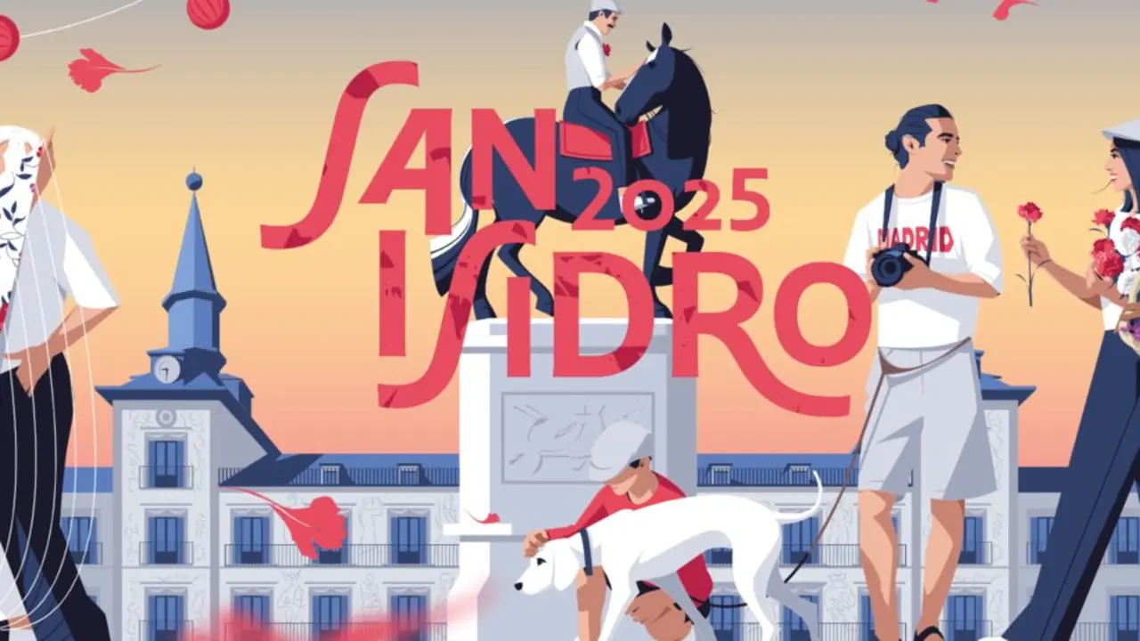 Cartel de San Isidro 2025. Imagen del Ayuntamiento de Madrid.