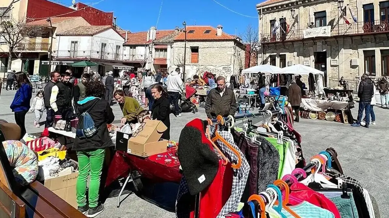 Mercadillo de Guadalix de la Sierra.