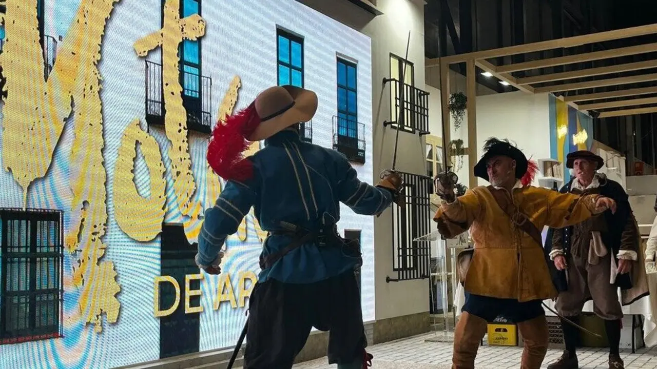 Una muestra del Mot&iacute;n de Arganda en Ifema durante la Feria Internacional de Turismo.