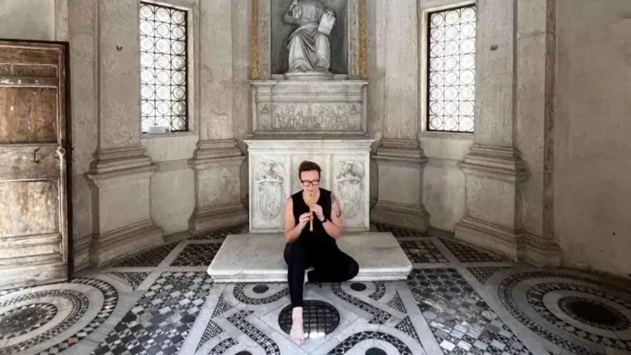 Brigitte Vasallo, 'Queixa [Roma o Muerte]'. Imagen de @O.S.