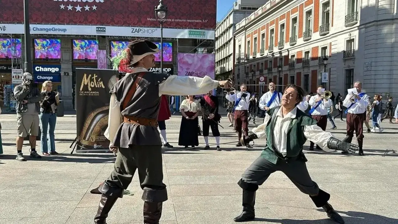 Mot&iacute;n de Arganda. Imagen del Ayuntamiento de Arganda del rey.