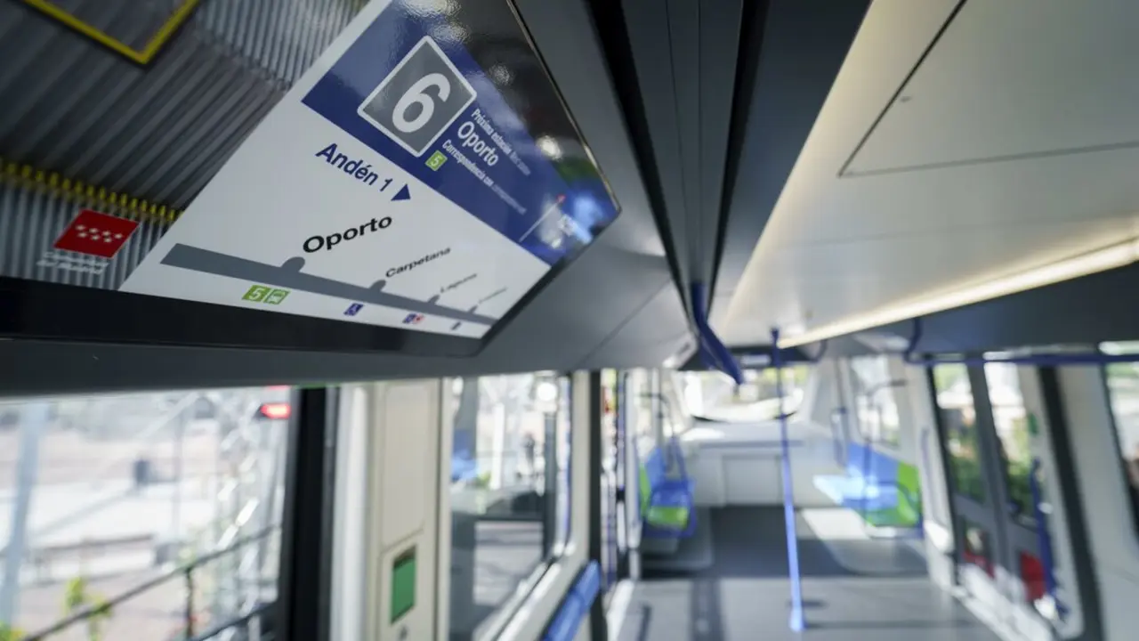 Maqueta de un vag&oacute;n de metro. Imagen de EP.