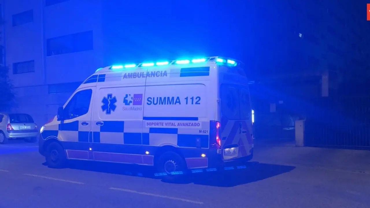 Ambulancia del 112 Comunidad de Madrid. Imagen de EP.