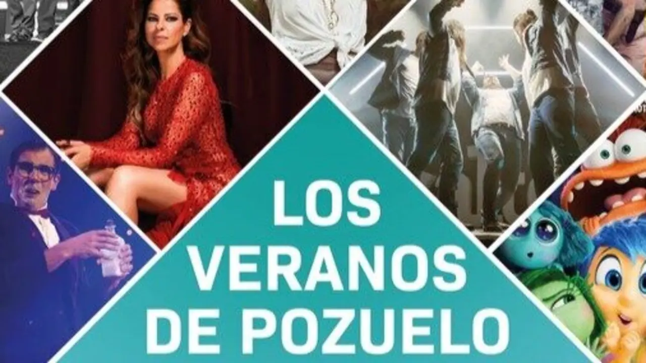Cartel de los Veranos de Pozuelo. Imagen del Ayuntamiento de Pozuelo.