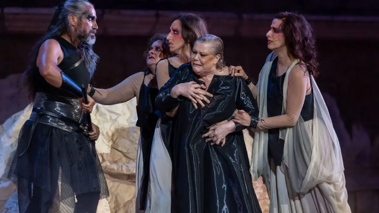 Obra 'IFIGENIA'. Imagen del Teatro de Bellas Artes.