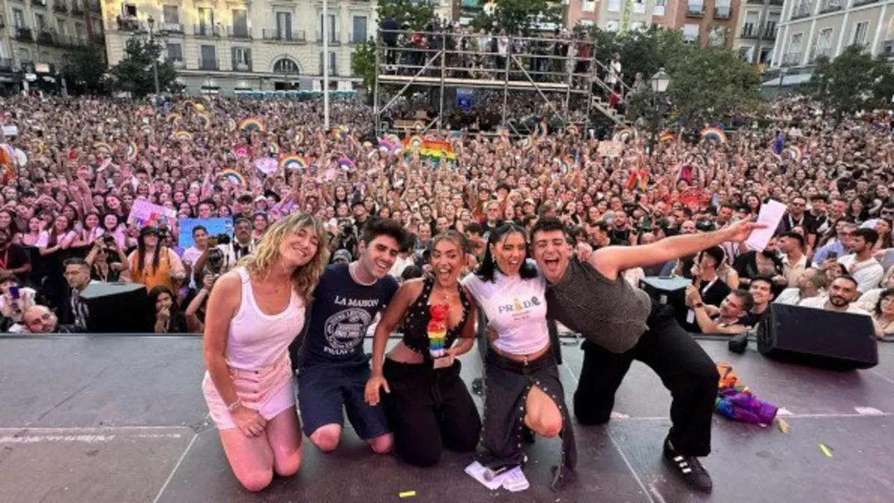 Preg&oacute;n del Orgullo LGTBIQ+ de Madrid del a&ntilde;o 2024. Imagen del Ayuntamiento.