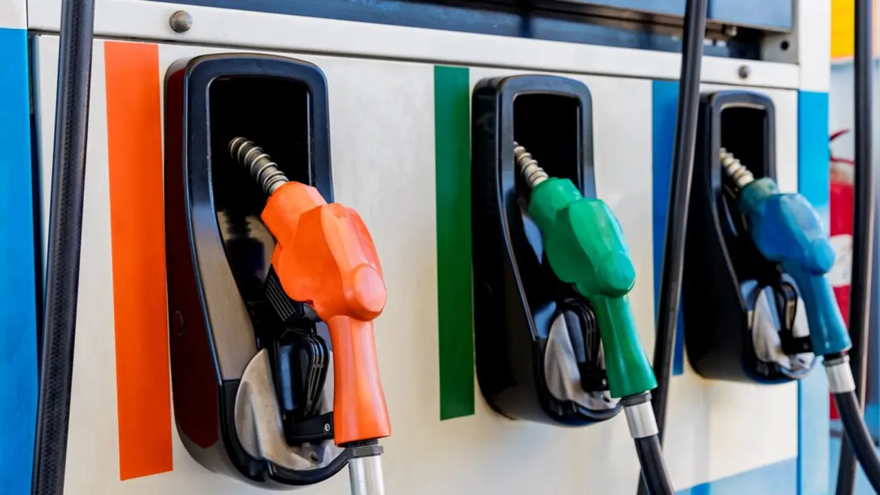 Una gasolinera en imagen de archivo.