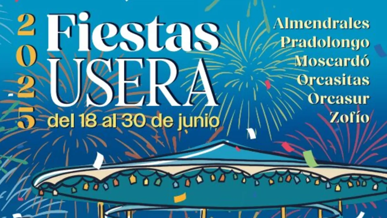 Cartel de las Fiestas de Usera. Imagen del Ayuntamiento.