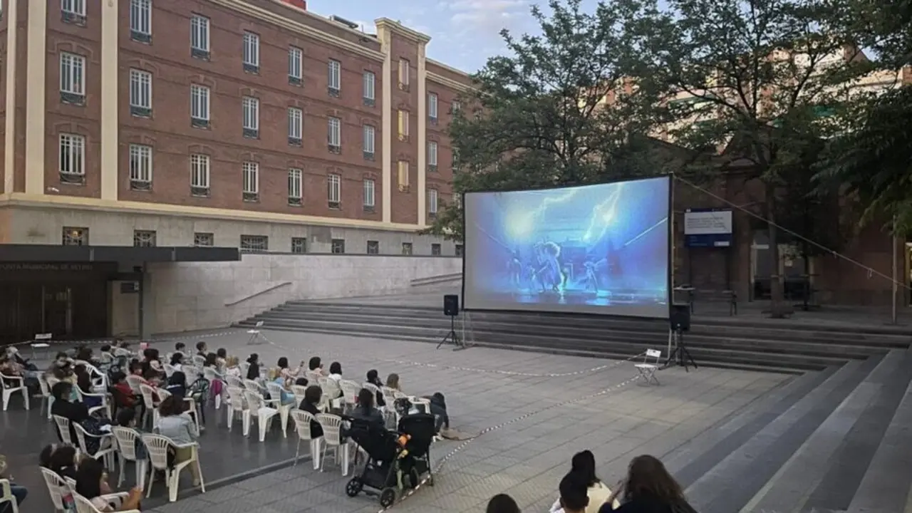 Cine de Verano, edici&oacute;n pasada. Imagen del Ayuntamiento.