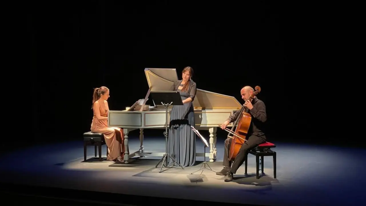 Eugenia Boix y P&eacute;rgamo Ensemble. Imagen del Ayuntamiento de Madrid.