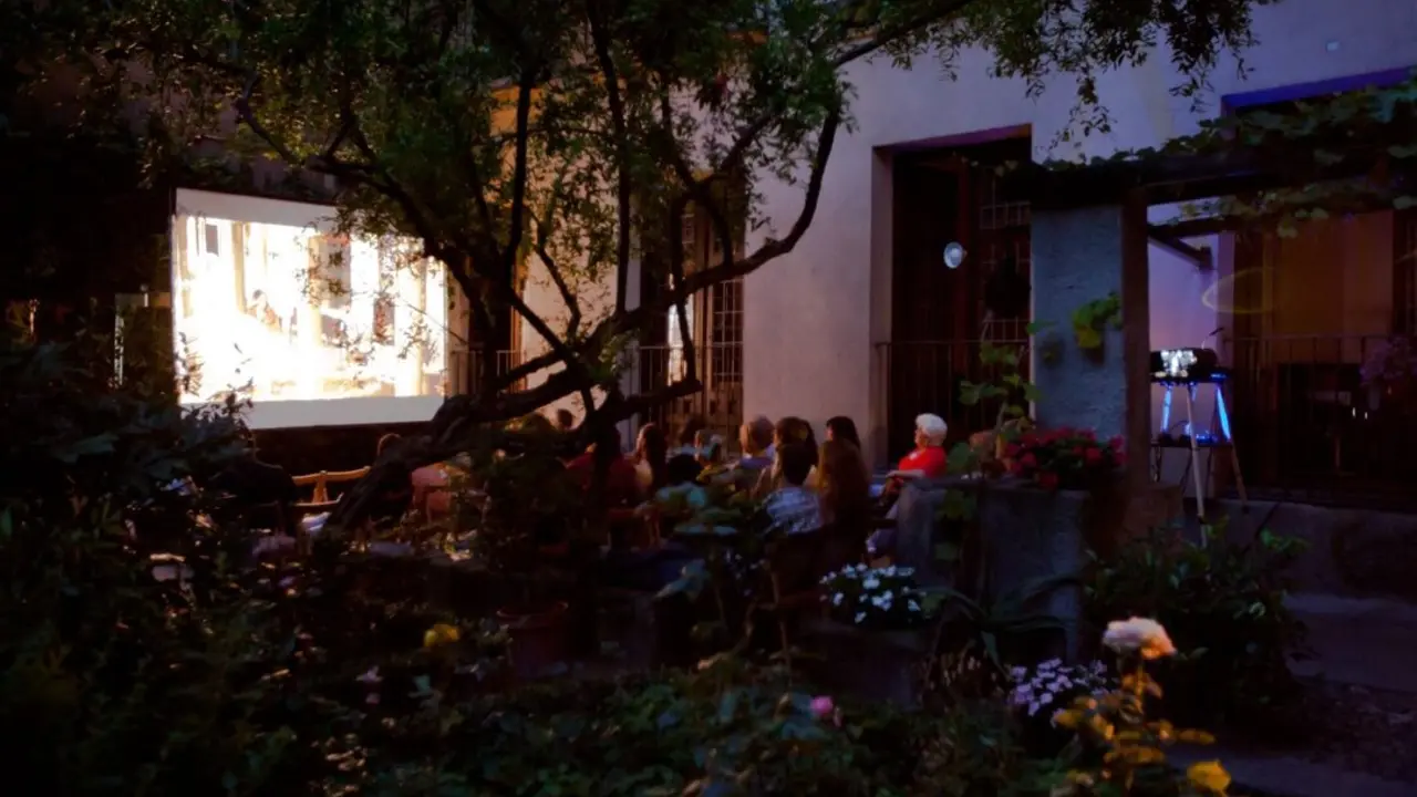 Cine de verano en la Casa de Lope de Vega, en Madrid, el 22 de junio de 2025. Fuente: Comunidad de Madrid.