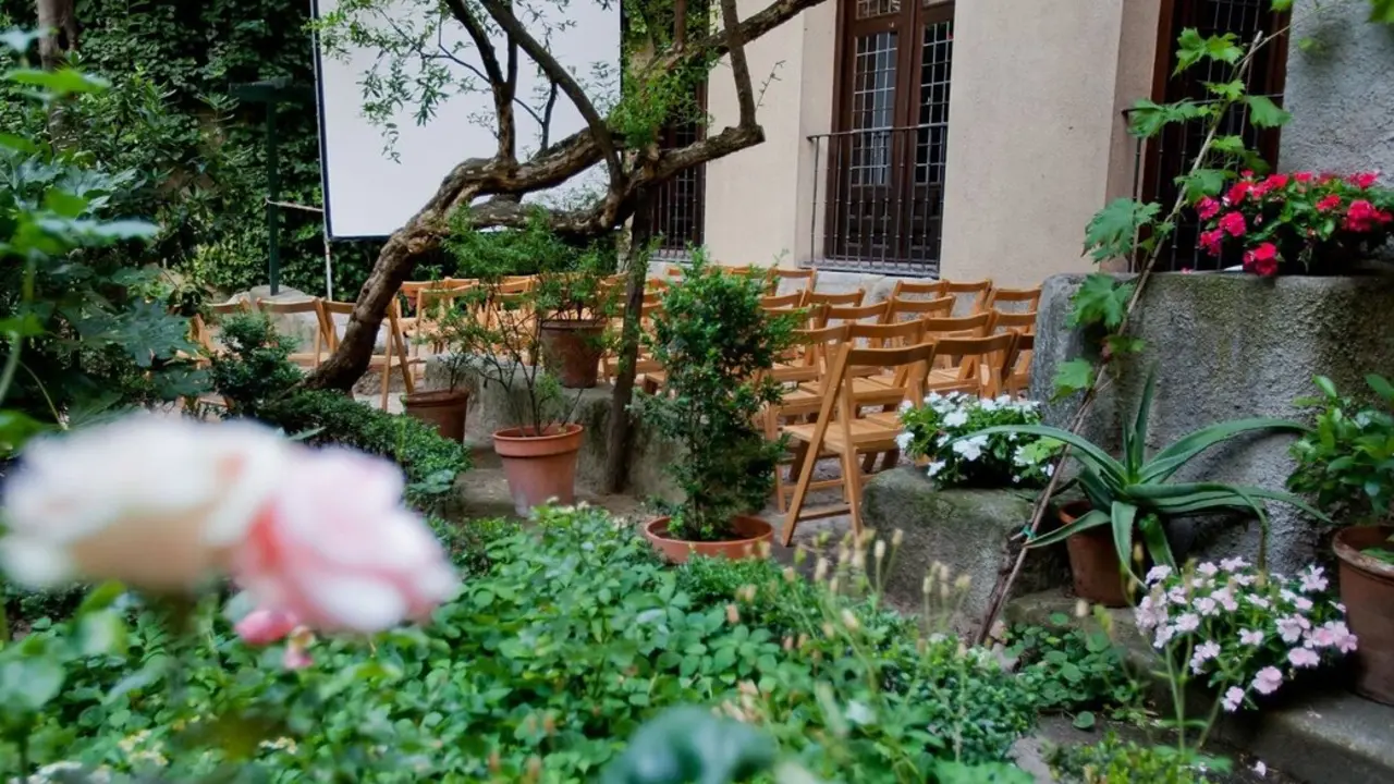 Cine de verano en la Casa de Lope de Vega, en Madrid, el 22 de junio de 2025. Fuente: Comunidad de Madrid.