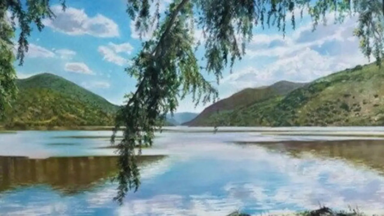 Fragmento del cartel de la exposici&oacute;n de Paco Nieto 'Tierra y Agua'. Fuente: Consistorio.