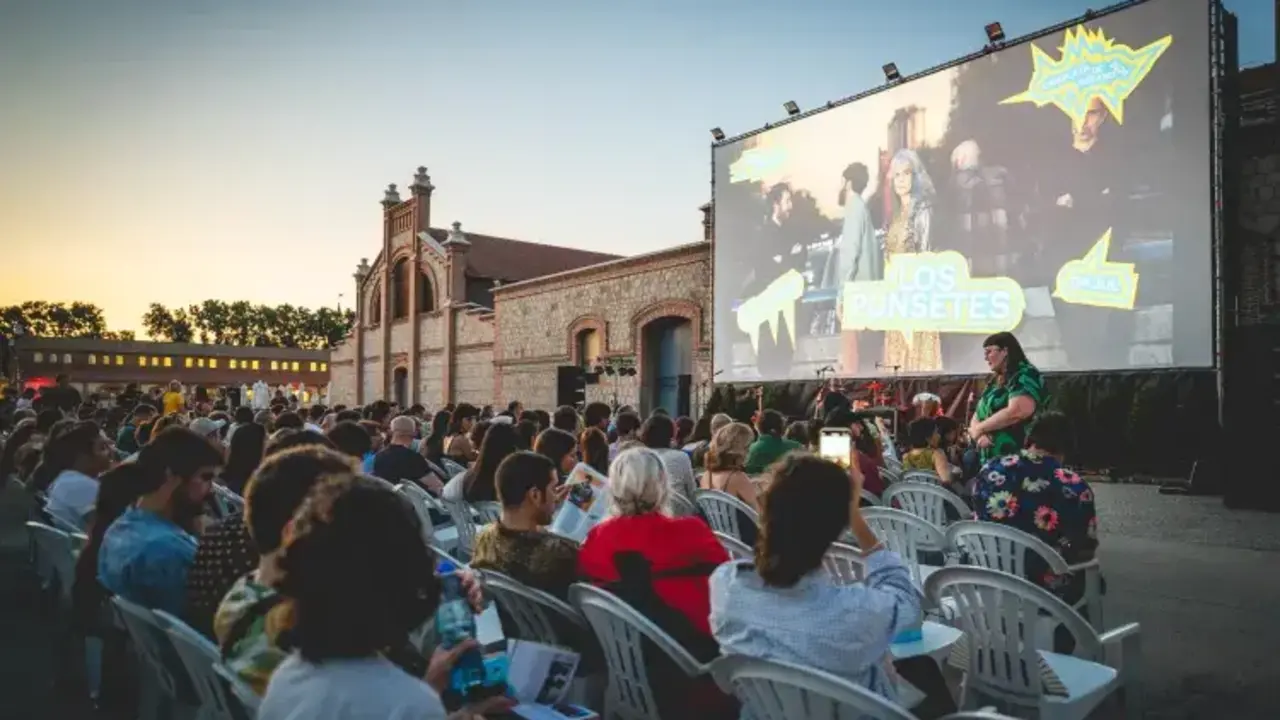 CinePlaza de Verano. Fuente: Matadero Madrid.
