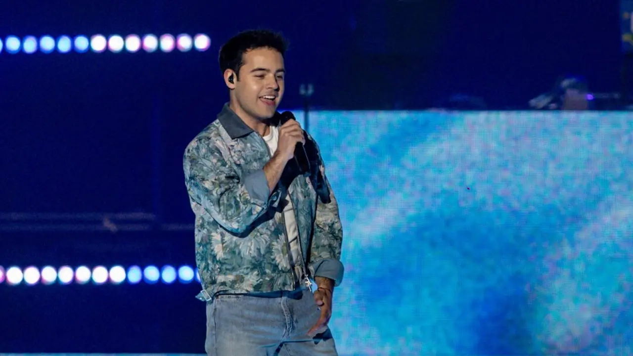 El cantante DePol act&uacute;a en LOS40 Primavera Pop 2025, en el Movistar Arena, a 11 de abril de 2025, en Madrid (Espa&ntilde;a). Imagen de EP.