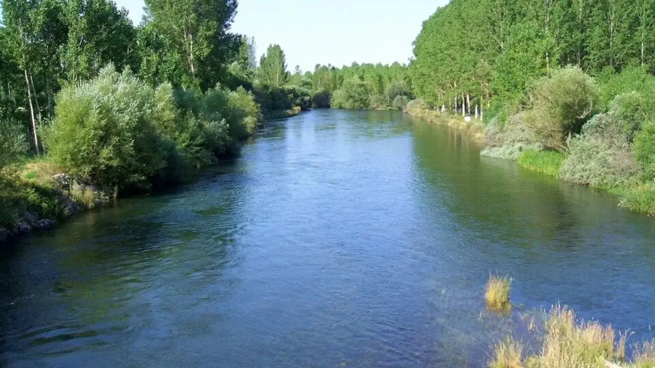 R&iacute;o Alberche. Imagen del Ayuntamiento de Aldea del Fresno.