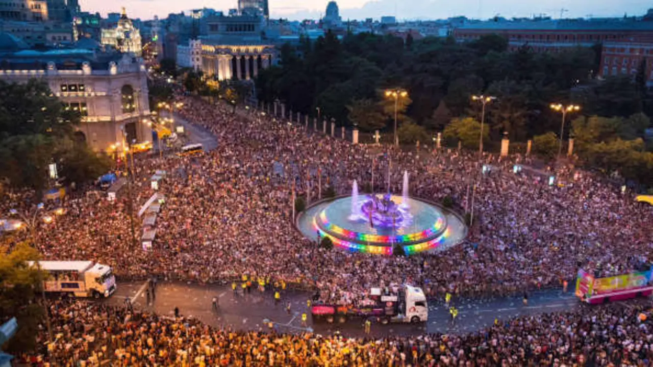Manifestaci&oacute;n del Orgullo del 2024. Imagen del Ayuntamiento de Madrid.