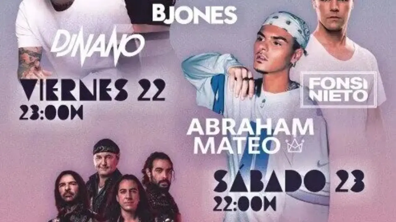 Cartel de las fiestas de Colmenar Viejo.