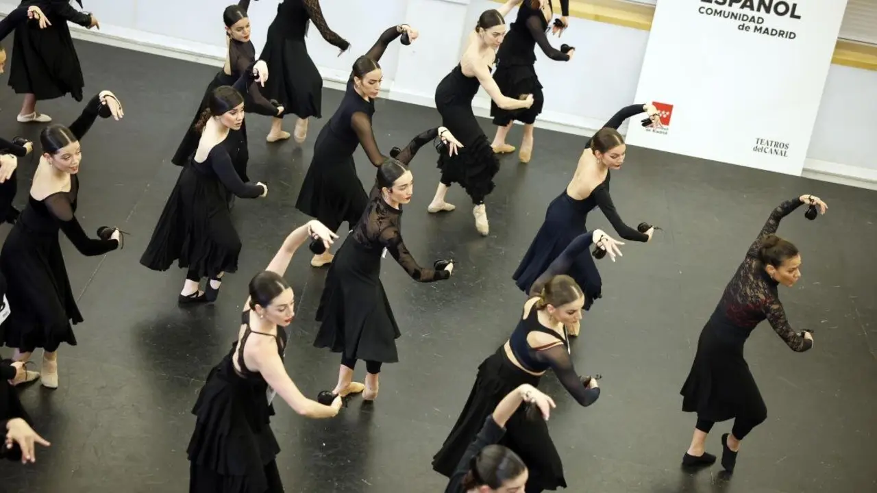Clase de Ballet. Fuente: Comunidad de Madrid.