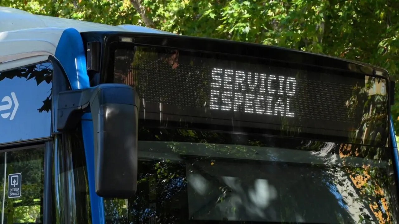 Servicio Especial de Autobuses EMT. Fuente: Diario de Madrid.