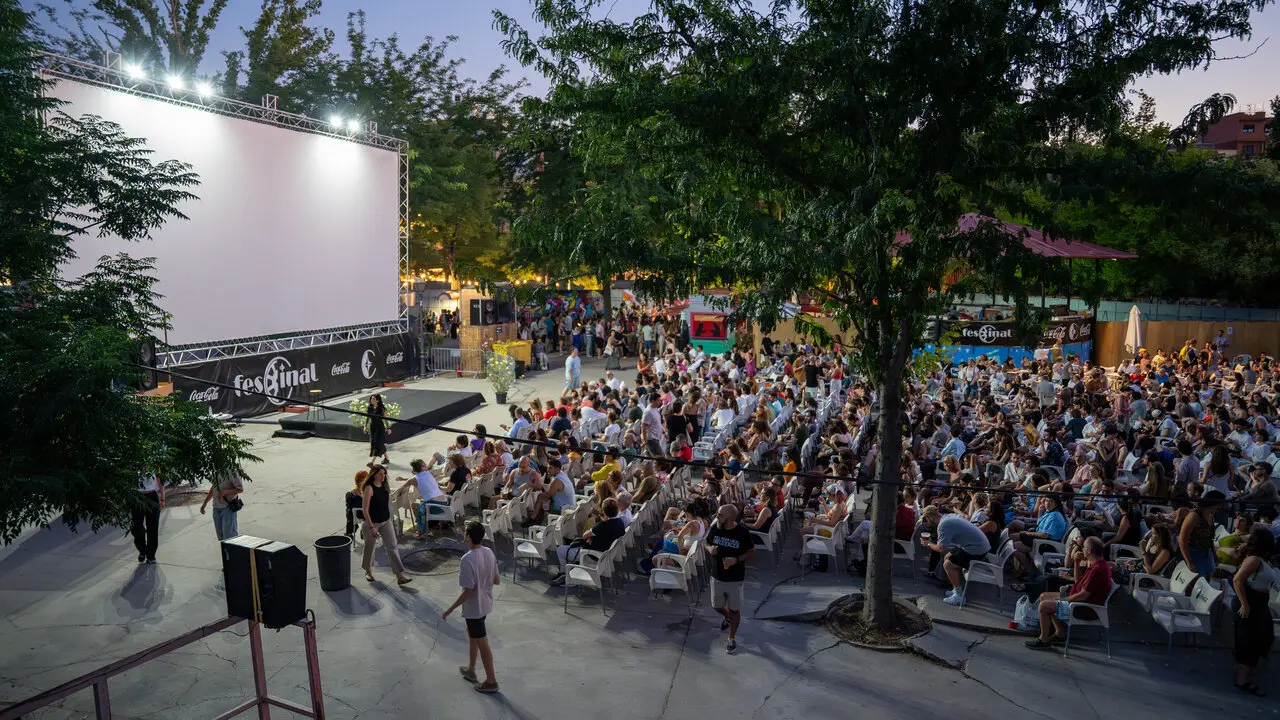 Una sesi&oacute;n de Cine Caliente de Veranos de la Villa. Imagen cedida por la organizaci&oacute;n.