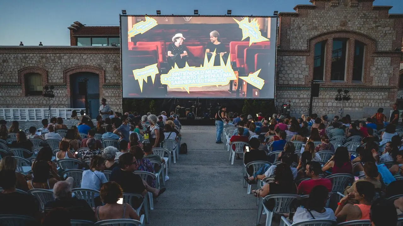 Cine de Verano. Fuente: Ayuntamiento de Madrid.
