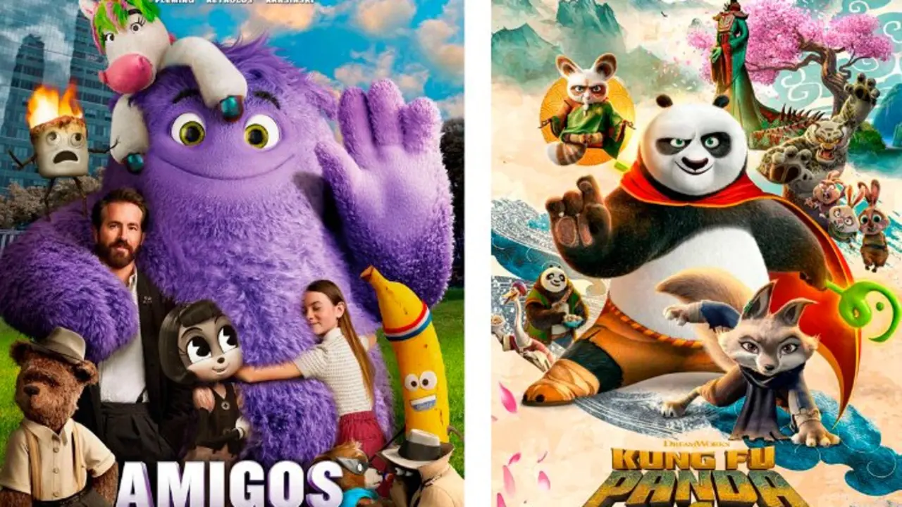 Cine de Verano de Torrej&oacute;n de Ardoz: Amigos Imaginarios y Kung Fu Panda 4