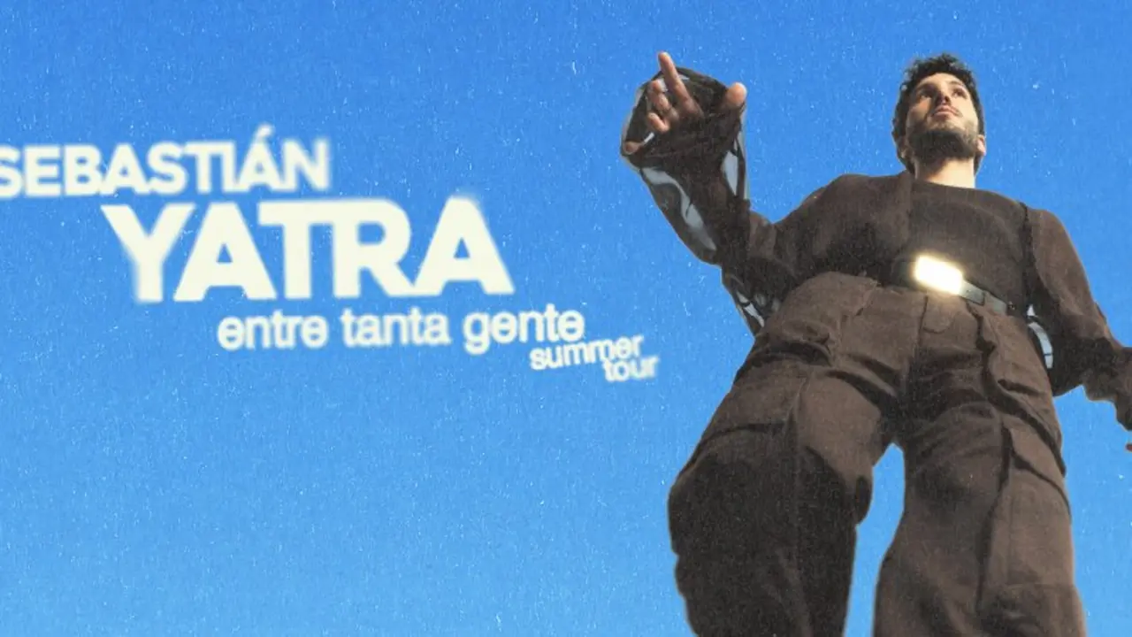 Cartel del concierto de Yatra en Madrid. Fuente: Movistar Arena.