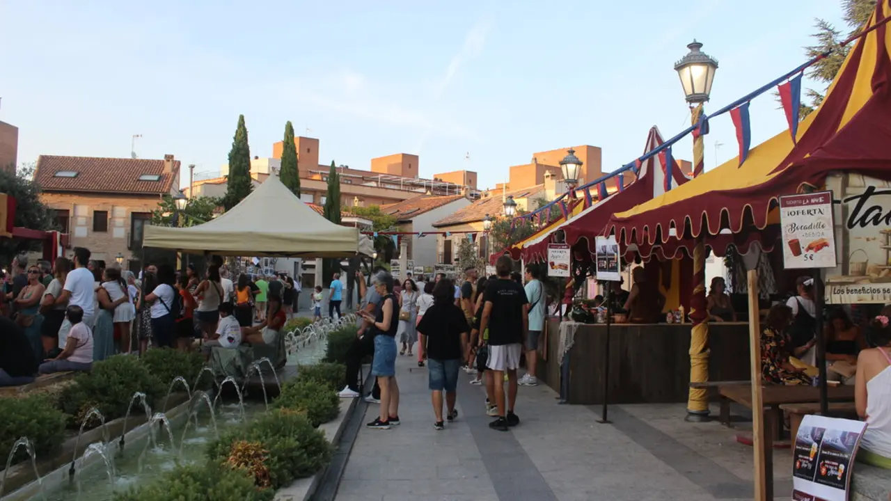 Mercado del Siglo de Oro de Navalcarnero. Imagen cedida por el consistorio.