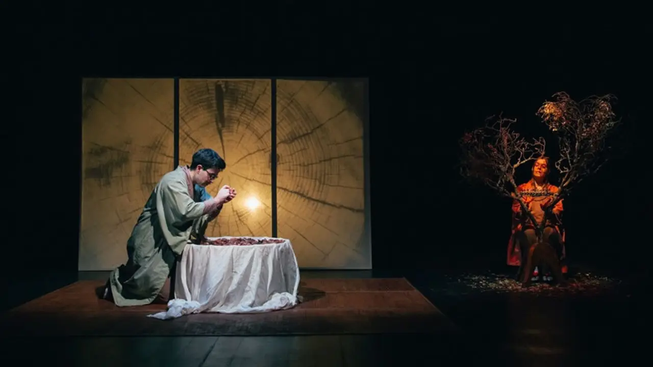 Un momento de la obra. Imagen: Teatro Lagrada.