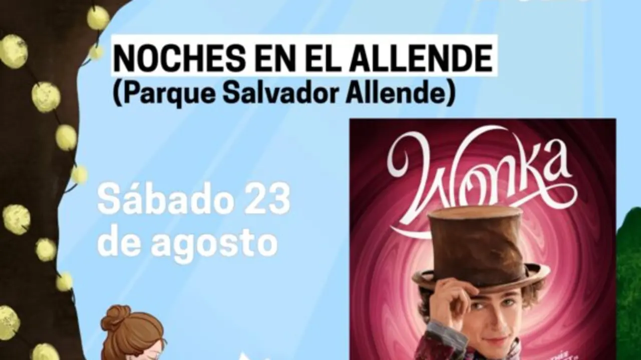 Cine de Verano en Coslada: Wonka