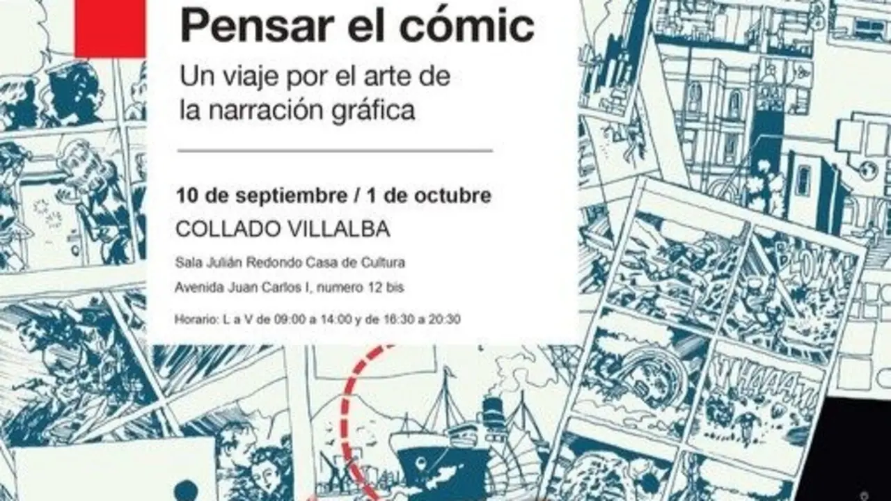 Exposici&oacute;n 'Pensar el Comic' en Collado Villalba
