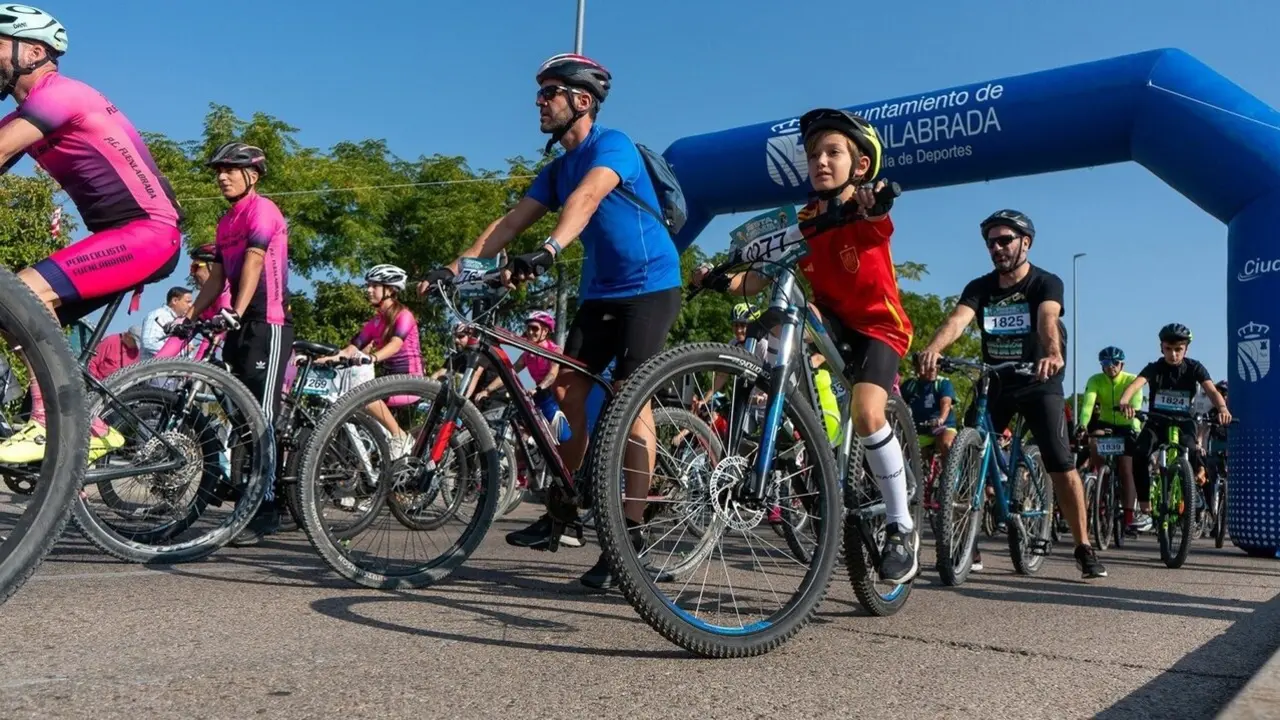 La Fiesta de la Bicicleta. Imagen del Ayuntamiento de Fuenlabrada.