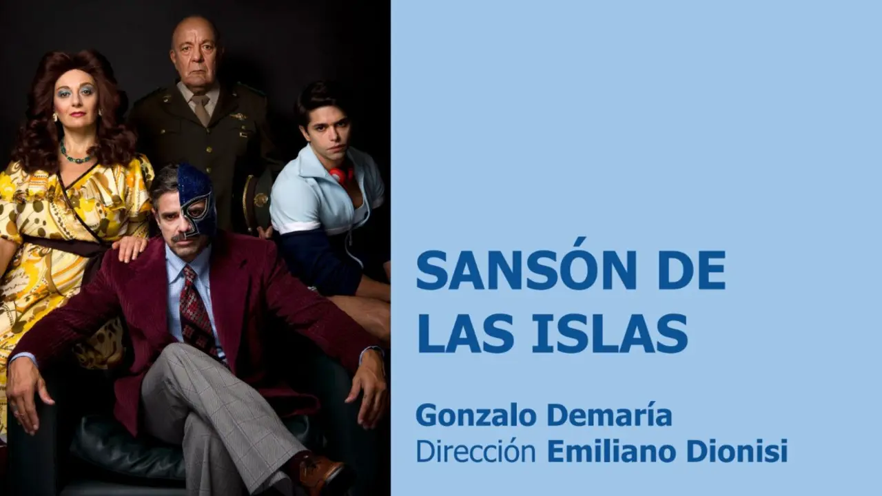 Cartel de 'Sans&oacute;n de las islas', de Teatros del Canal.