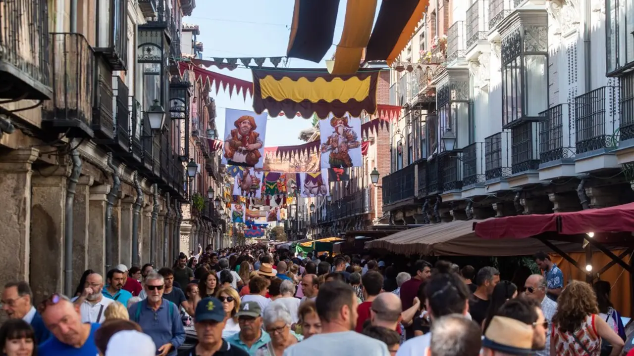Una edici&oacute;n anterior del Mercado Cervantino. Imagen del Ayuntamiento de Alcal&aacute; de Henares.