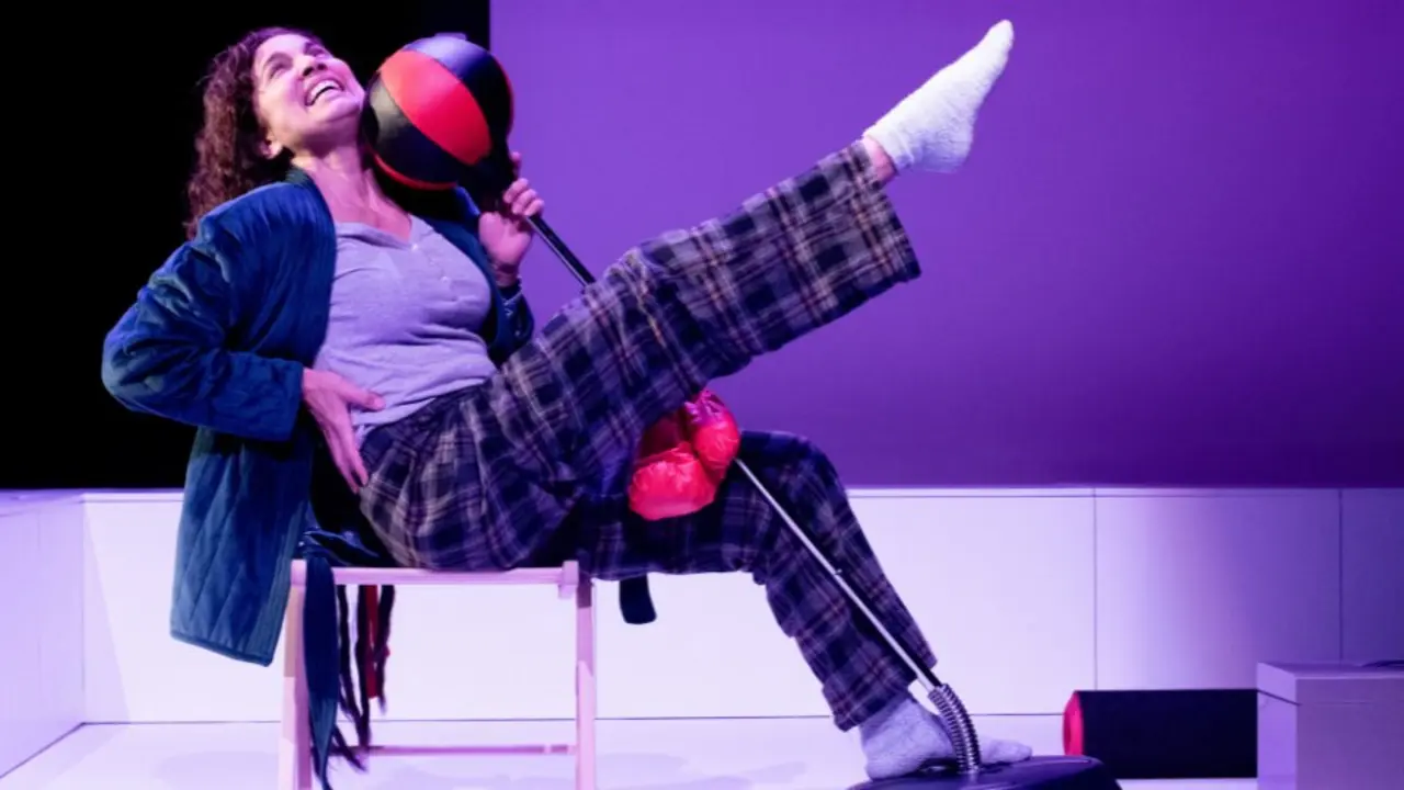 Momento de 'Una madre de pel&iacute;cula'. Imagen del Teatro de Bellas Artes.