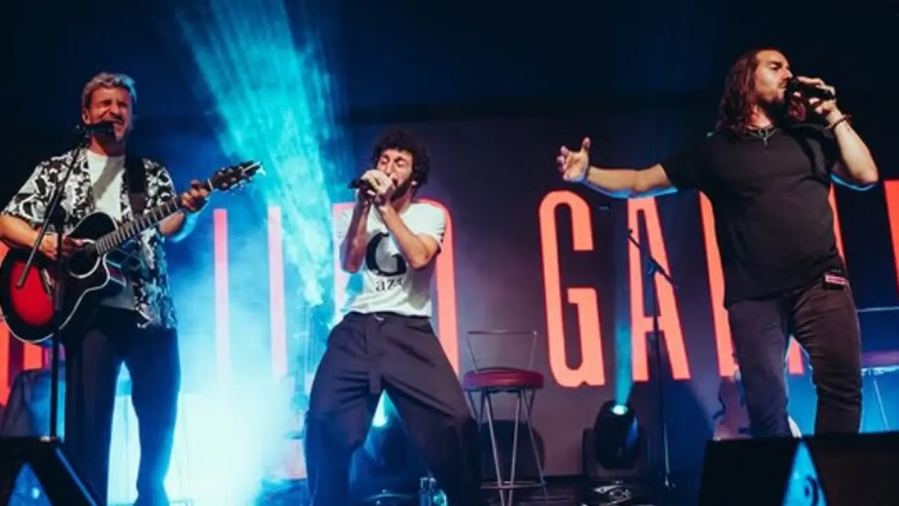 Funambulista en concierto. Imagen del IG del grupo musical.