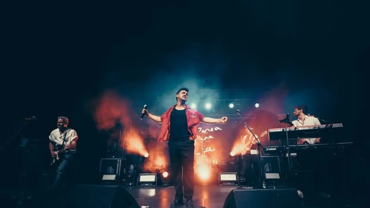 Fran Perea en concierto. Imagen de su cuenta de IG.