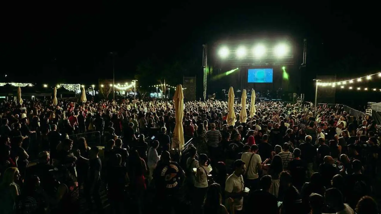 Imagen de archivo de un concierto.