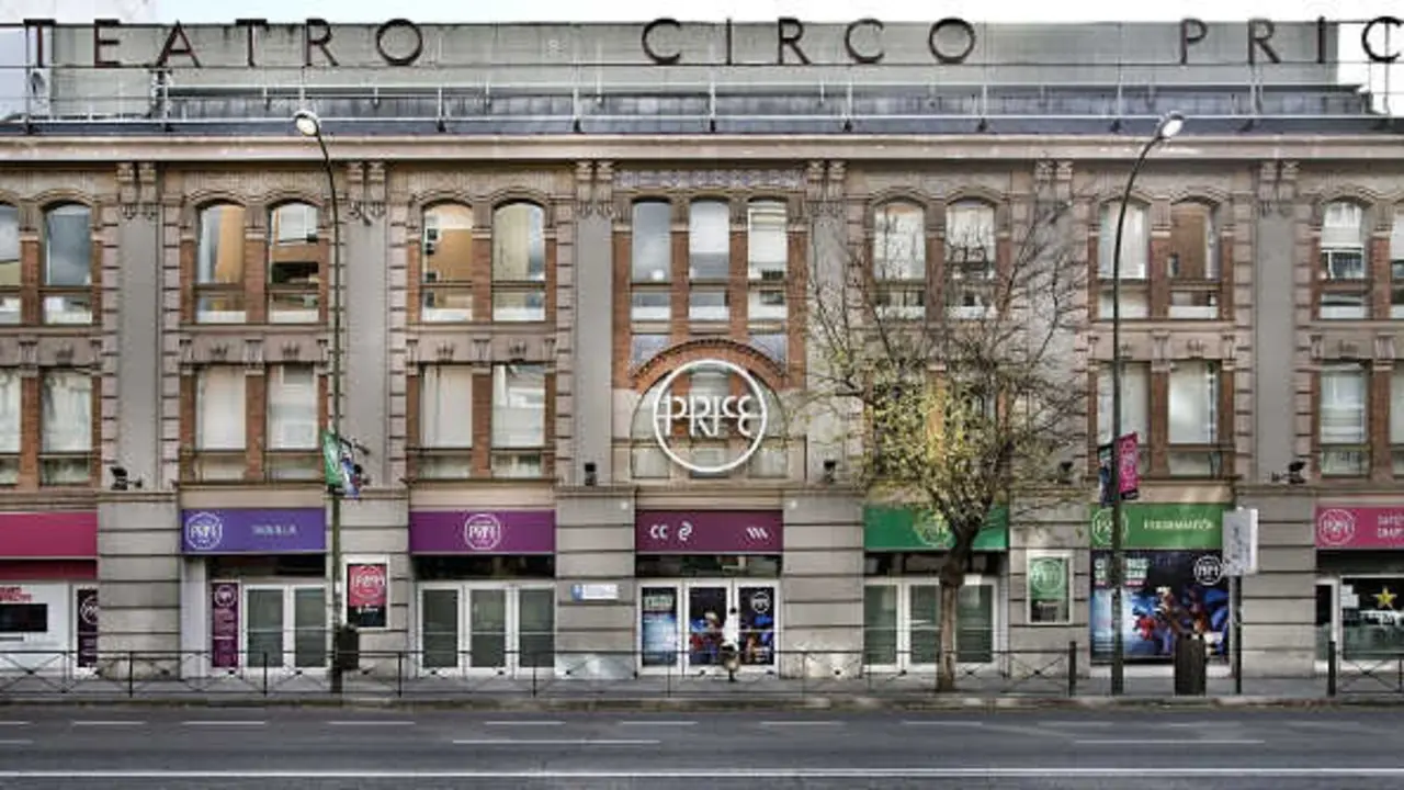 Fachada del Teatro Circo Price.